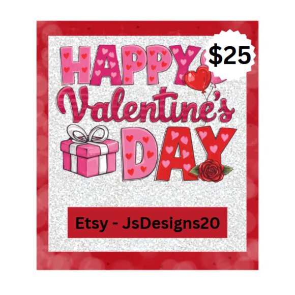 Valentine's Day money holders - happy Valentines Day - be mine - love is all you - Picture 3 of 4